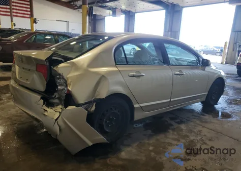 2008 Honda Civic Lx из США, поврежденный, VIN 1HGFA16558L009921